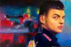 Alex L- Max Verstappen- Handgeschilderd (100%)- Origineel, Ophalen of Verzenden