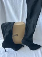 Schitterende stretch over the knee laarzen in maat 37, Hoge laarzen, Mango, Verzenden, Zwart