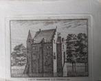 229 / Het Huis Appelenburg in Nederbetuwe Gravure 18e eeuw, Antiek en Kunst, Kunst | Etsen en Gravures, Ophalen of Verzenden