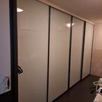 Grote schuifwand melkglas deuren voor kast 4,1 bij 2,3 meter, Ophalen, 200 cm of meer, 50 tot 100 cm, Zo goed als nieuw