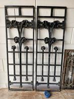 Antieke sierrooster set 2 deurrooster gietijzer 99,5 x 31,5, Ophalen
