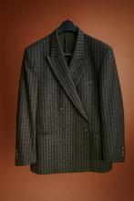 Luxe double-breasted herenblazer – Scabal wol & zijde – Maat, Kleding | Heren, Kostuums en Colberts, Maat 48/50 (M), Ophalen of Verzenden
