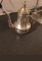 Marokkaanse Theepot Verzilverd, Ophalen of Verzenden, Zilver