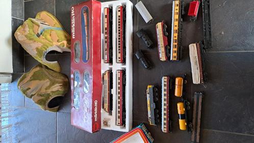 complete set Marklin Ho met treinen, rails, etc, Hobby en Vrije tijd, Modeltreinen | H0, Gebruikt, Treinset, Wisselstroom, Märklin