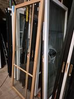 83x210cm staallook deur stomp eiken blank glas SL11, Doe-het-zelf en Verbouw, Ophalen, 80 tot 100 cm, ., Binnendeur