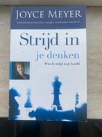 Strijd in je denken - Joyce Meyer - Goede staat, Boeken, Ophalen of Verzenden, Zo goed als nieuw, Spiritualiteit algemeen, Achtergrond en Informatie