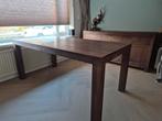 Teakhouten Eettafel 180x90 cm, Ophalen, Gebruikt, Teakhout, 50 tot 100 cm