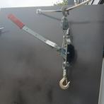 Handtakel met kabel., Doe-het-zelf en Verbouw, Lieren en Takels, Ophalen, Zo goed als nieuw