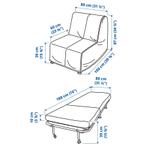 Ikea Lycksele Lövås Slaapbank, Huis en Inrichting, Ophalen