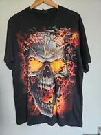 Exploding Skull shirt maat L Metal, Kleding | Heren, T-shirts, Nieuw, Maat 52/54 (L), Ophalen of Verzenden, Zwart