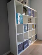 Ikea Kallax vakkenkast 5x5 met 25 vakken,+ ladeblok, Ophalen, Gebruikt, 150 tot 200 cm, 150 tot 200 cm