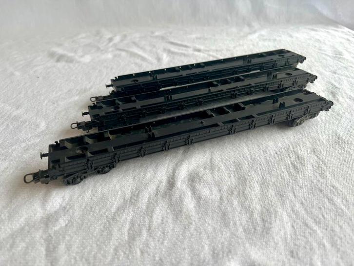 3x Lima trailerwagons, Hobby en Vrije tijd, Modeltreinen | H0, Gebruikt, Wagon, Gelijkstroom of Wisselstroom, Lima, Ophalen of Verzenden