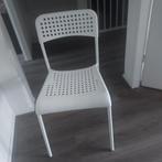 IKEA Stoel - Wit, Huis en Inrichting, Stoelen, Gebruikt, Wit, Ophalen of Verzenden, Metaal