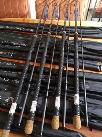 Aquantic Salt Shad boot-hengels (4 varianten) Nieuw binnen! beschikbaar voor biedingen
