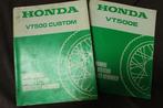 Honda VT500 Custom VT500E 1983 motorcycle shop manual VT500, Ophalen of Verzenden, Honda