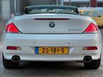 BMW 645CI 4.4 V8 Cabrio 97dkm 333PK Youngtimer Logic7|adapti, Automaat, Cabriolet, 4 stoelen, Wit