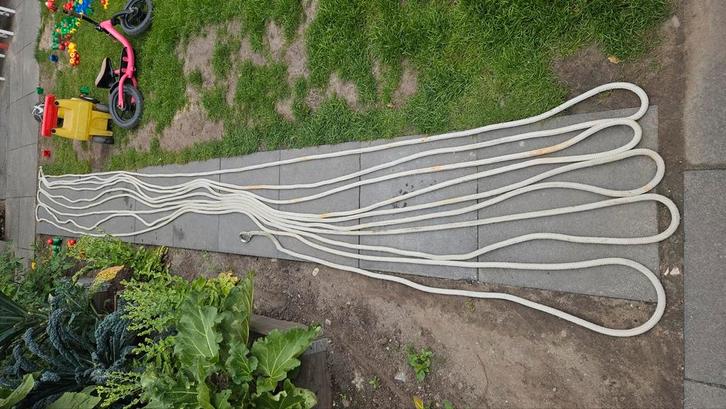 Ankerlijn loodlijn 50m. Dikke 17kg. 16mm, Watersport en Boten, Zeilen en Zeiltoebehoren, Zo goed als nieuw, Minder dan 15 m², Ophalen of Verzenden