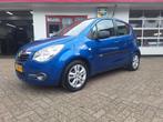 Opel Agila 1.0 12V AIRCO / TREKHAAK / LMV, Euro 5, Gebruikt, Blauw, Origineel Nederlands