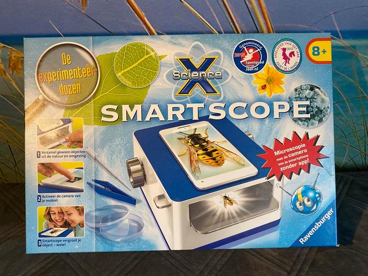 Smartscope - Experimenteerdoos - Zo goed als nieuw, Kinderen en Baby's, Speelgoed | Educatief en Creatief, Zo goed als nieuw, Elektronica