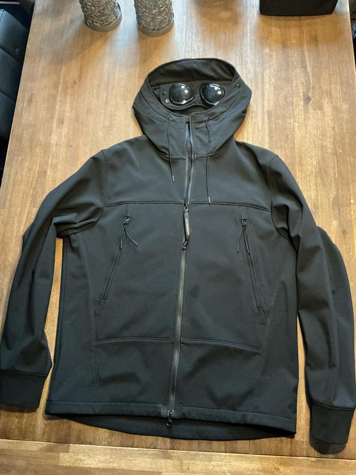CP Company Goggle Jas - Stijlvol en Functioneel, Kleding | Heren, Jassen | Zomer, Zo goed als nieuw, Overige maten, Zwart, Ophalen