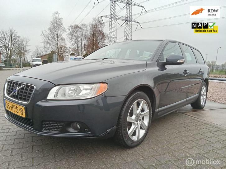 Volvo V70 2.0 Momentum/leder/cruise/clima, Auto's, Volvo, Bedrijf, Te koop, V70, ABS, Airbags, Airconditioning, Alarm, Bluetooth