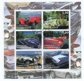 Art & Cars - Tadjikistan 2003 - gestempeld used beschikbaar voor biedingen