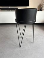 Plantverhoger bijzettafel metalen plateau plantenstandaard, Ophalen, Metaal of Aluminium, Rond, 55 tot 75 cm
