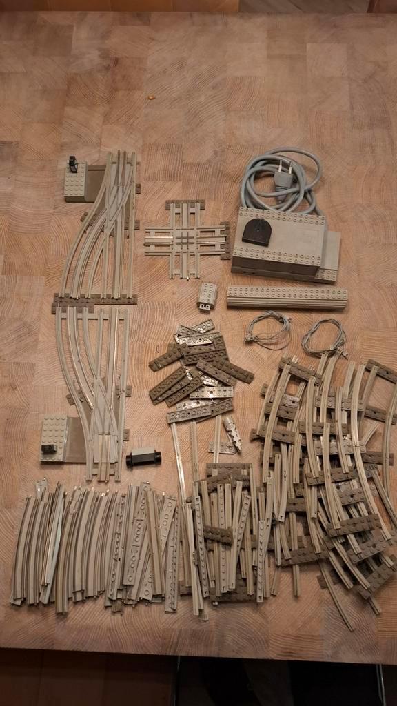 Oude Lego 12V Spoorweg, Kinderen en Baby's, Speelgoed | Duplo en Lego, Gebruikt, Lego, Losse stenen, Ophalen of Verzenden