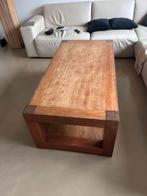 Teak salon tafel 140 x 70 x 50, Ophalen, Gebruikt, 100 tot 150 cm, 50 tot 75 cm