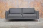 ZGANieuw grijsblauwe stoffen Design on Stock Heelz bank, Stock Heelz, Design, Driepersoons, 75 tot 100 cm