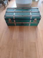 oude kist(koffer) groent, Antiek en Kunst, Ophalen