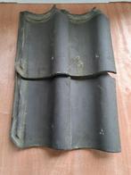 ovh blauw gesmoord dakpan, gevelpan, nokvorst, eindpan., Ophalen, Gebruikt, 10 m² of meer
