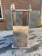Mastvoet RVS, 6 meter of meer, Gebruikt, Toebehoren, Ophalen