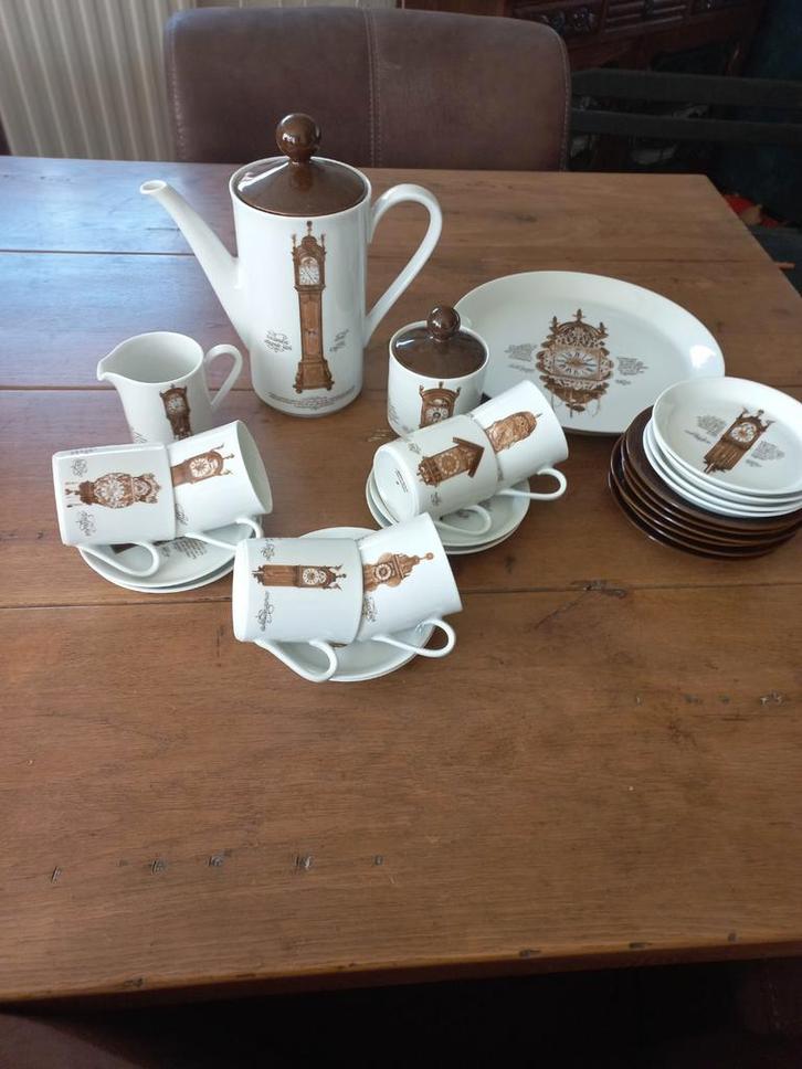 Mitterteich Porseleinen Servies - Klok Design, Antiek en Kunst, Antiek | Servies compleet, Ophalen of Verzenden