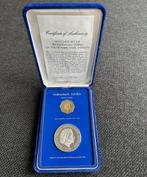 Nederlandse Antillen combiset goud/zilver 1976, Ophalen of Verzenden, Koningin Juliana, Overige waardes, Goud