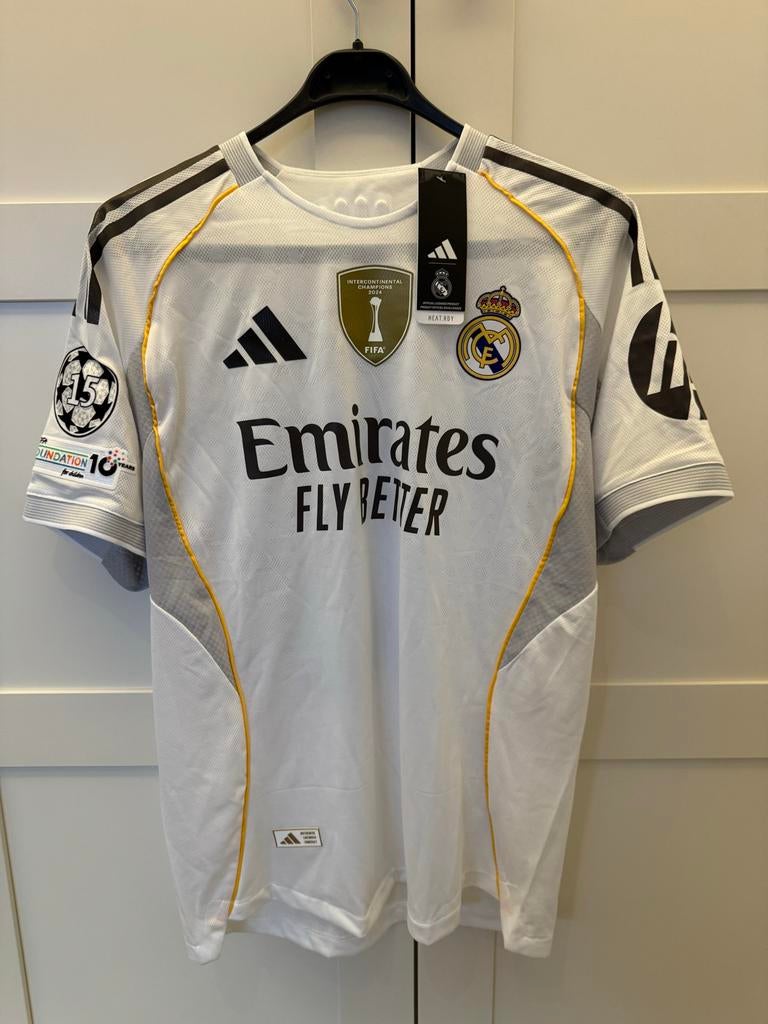 Nieuw Real Madrid Mbappe Shirt maat L, Verzenden, Nieuw, Buitenlandse clubs, Shirt