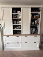 Modere vitrine kast - hand gemaakt, Ophalen, Zo goed als nieuw, 25 tot 50 cm, 200 cm of meer