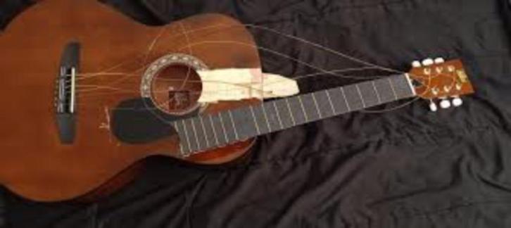 GEZOCHT: (Kapotte) gitaren voor filmset, Muziek en Instrumenten, Snaarinstrumenten | Gitaren | Akoestisch, Gebruikt, Klassieke of Spaanse gitaar