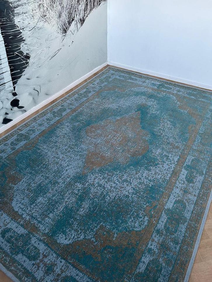 Brinker Lowla vintage 200/290 vloerkleed karpet, Huis en Inrichting, Stoffering | Tapijten en Kleden, Nieuw, 200 cm of meer, 200 cm of meer