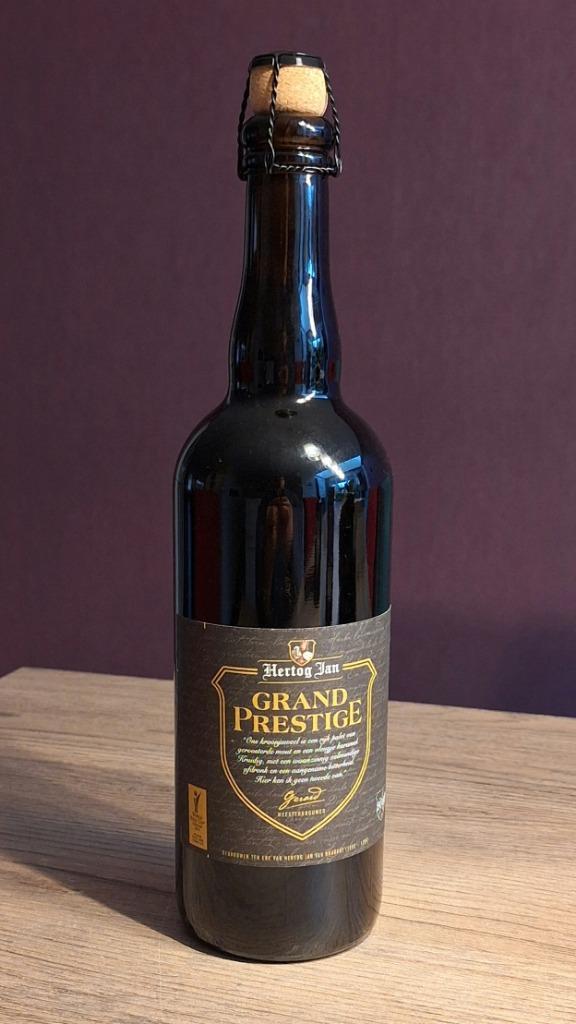 Hertog Jan Grand Prestige 2018. Nu heerlijk op smaak., Verzamelen, Biermerken, Nieuw, Flesje(s), Hertog Jan, Ophalen of Verzenden