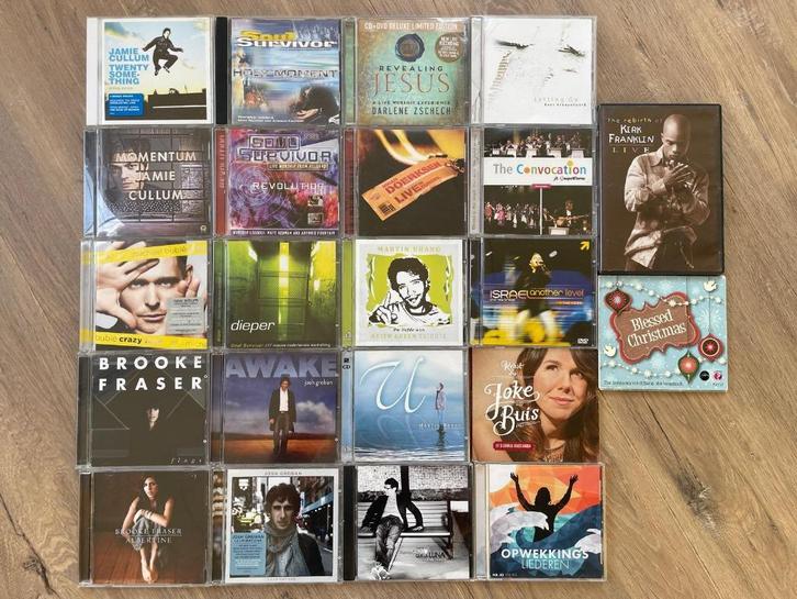 22 cd's (overwegend gospel), Cd's en Dvd's, Cd's | Religie en Gospel, Zo goed als nieuw, Gospel, Ophalen