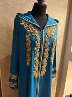 Turquoise Jalaba Maat 36/40, Kleding | Dames, Gelegenheidskleding, Overige typen, Blauw, Ophalen of Verzenden, Zo goed als nieuw