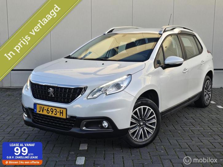 Peugeot 2008 1.2 PureTech Active DB set Vervangen!, Auto's, Peugeot, Bedrijf, Te koop, ABS, Airbags, Airconditioning, Alarm, Bluetooth
