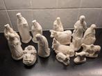 Kerstgroep van gips voor in een kerststal Kerst 14-delig, Ophalen of Verzenden, Gebruikt, Religie