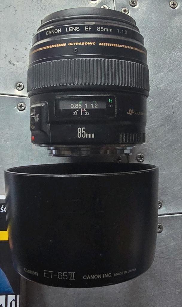 Canon EF 85mm f/1.8 Lens, Audio, Tv en Foto, Fotografie | Lenzen en Objectieven, Gebruikt, Standaardlens, Ophalen