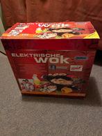 Quigg Elektrische Wok - Nieuw in doos!, 4 liter of meer, Ophalen, Nieuw, Uitneembare binnenpan