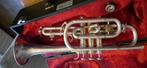 Cornet Class A Manchester Brass 67719, Muziek en Instrumenten, Gebruikt, Ophalen of Verzenden, Met koffer, Es-trompet