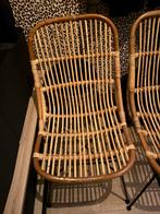 Zeer nette rotan stoelen, Huis en Inrichting, Stoelen, Ophalen of Verzenden, Zo goed als nieuw, Bruin, Twee
