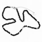 Zwarte Kristallen Ketting - Choker - Dames Kralenketting, Overige materialen, Verstelbaar, Birgitta-Gracht 33, 6465 EL Kerkrade, Nederland