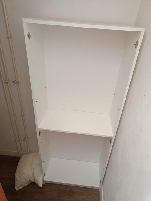Ikea Billy boekenkast + oxberg vitrinedeuren, Huis en Inrichting, Kasten | Boekenkasten, Zo goed als nieuw, 50 tot 100 cm, 200 cm of meer